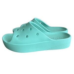 Womens Croc Aqua Slide Sandals